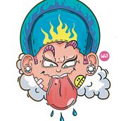 STICKER PROJECT. Traditional illustration, and Design project by Florian Kanenko - 06.24.2021