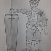 Meu projeto do curso: Desenho de personagens mangá do zero. Traditional illustration, Character Design, Comic, Pencil Drawing, Drawing, and Manga project by Vinicius Neves - 06.24.2021