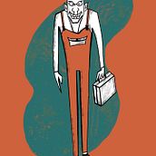 My project in Cartoon-Style Character Design with Procreate course. Projekt z dziedziny Trad, c, jna ilustracja, Projektowanie postaci, Ilustracja c i frowa użytkownika Damian Letitia-Marta - 23.06.2021