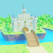 Castillo . 3D, e Videogames projeto de brunoseba15 - 13.03.2021