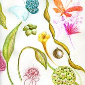 Mi Proyecto del curso: Creación de estampados en acuarela. Pattern Design, Fashion Design, and Watercolor Painting project by Hélène Duplessis - 06.04.2021