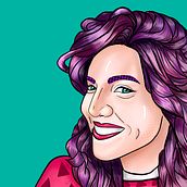Nella. Traditional illustration, Drawing, and Digital Illustration project by Carlos Chacon - 06.25.2021