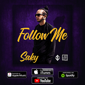 Follow Me - Saky 1ndie. Design, Graphic Design, Music, and Music Production project by Saky Producciones - 06.25.2021