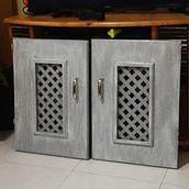 Puertas de cocina, pequeño armari y cabecero. . Een project van Meubelontwerp en -bouw van aaronrubenmoraplasencia - 25.06.2021