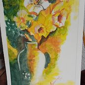 Mi Proyecto del curso: Técnicas experimentales de acuarela para principiantes . Een project van Traditionele illustratie,  Beeldende kunst, Aquarelschilderen y Naturalistische illustratie van aserranoroldan - 25.06.2021