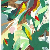 Jungle Collage (self-directed project). Un proyecto de Ilustración tradicional de Susannah Garden - 26.06.2021