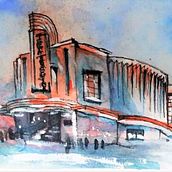 Meu projeto do curso: Desenho arquitetônico com aquarela e tinta. Sketching, Drawing, Watercolor Painting, Architectural Illustration, Sketchbook & Ink Illustration project by Yanna Lima - 06.26.2021