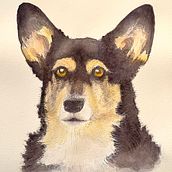 My project in Experimental Watercolor Techniques for Beginners course. Traditional illustration, Fine Arts, Watercolor Painting, and Naturalistic Illustration project by Nancy Neill - 06.24.2021