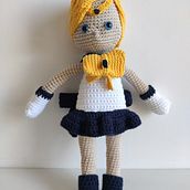 Mi Proyecto del curso: Amigurumi: diseño de ropa, pelo y complementos. Arts, Crafts, To, Design, Fiber Arts, and Crochet project by Alina - 06.27.2021
