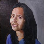 My project in  Realistic Oil Portraiture: Conveying Detail and Expression course. Fine Arts, Painting, and Oil Painting project by sudarsan - 06.27.2021