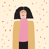 🍂 Otoño 🍁. Un progetto di Illustrazione tradizionale, Illustrazione digitale, Design, Design editoriale, Graphic design e Design digitale di Sabrina Quispe Vouilloud - 21.06.2021