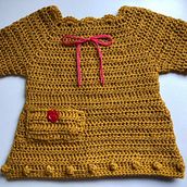 Mi Proyecto del curso:  Top-down: prendas a crochet de una sola pieza. Un proyecto de Diseño de moda, Tejido, DIY y Crochet de nerak.ciagar - 06.07.2021