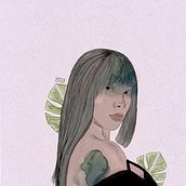 Mi Proyecto del curso: Retrato ilustrado con Procreate. Traditional illustration, Vector Illustration, Digital Illustration, and Portrait Drawing project by Audel Serrano - 06.28.2021