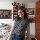 Proyecto: Hygge Vest. Fashion Design, Fiber Arts, DIY, and Crochet project by kithth_1 - 07.01.2021
