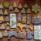 My winter gingerbread. Arts, and Crafts project by Alexandra Knebekajze - 06.28.2021
