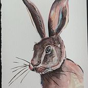 Mi Proyecto del curso: Técnicas experimentales de acuarela para principiantes . Traditional illustration, Fine Arts, Watercolor Painting, and Naturalistic Illustration project by Miren De Miguel Lesaca - 06.28.2021