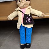My project in Amigurumi: Design Clothing, Hair and Accessories course. Een project van Craft, Speelgoedontwerp, Textiel y Haken van Carol Bautista - 25.06.2021