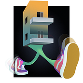 Tidsoptimist. Ilustração tradicional, e Design gráfico projeto de Inga Galstyan - 28.06.2021