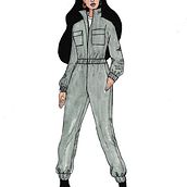 croqui de moda.  project by M. Gabriela C. Silva - 06.28.2021