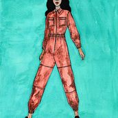 croqui em aquarela. Traditional illustration project by M. Gabriela C. Silva - 06.29.2021