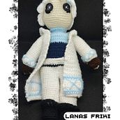 Mi Proyecto del curso: Amigurumi: diseño de ropa, pelo y complementos. Un proyecto de Artesanía, Diseño de juguetes, Tejido y Crochet de Nallely - 19.06.2021