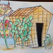 Meu projeto do curso: Relatos ilustrados: da ideia ao papel. Traditional illustration, Fine Arts, Painting, Pencil Drawing, Drawing, Watercolor Painting, Children's Illustration, and Narrative project by alexandre_tenorio - 06.29.2021
