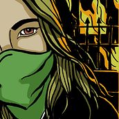 Fire. Let it burn. Traditional illustration project by Dalia Carvajal Celma - 06.29.2021