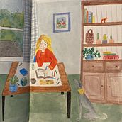 My project in Exploratory Sketchbook: Find Your Drawing Style course. Un progetto di Illustrazione tradizionale, Bozzetti, Creatività, Disegno, Pittura ad acquerello, Sketchbook e Pittura gouache di Julia - 05.09.2021