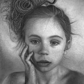 My project in Artistic Charcoal Portraiture: Creating Atmosphere course. Traditional illustration, Fine Arts, Drawing, Portrait Drawing, Realistic Drawing, and Artistic Drawing project by Carole Fiset - 06.27.2021