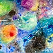 Mi proyecto del curso: Signo solar, lunar y ascendente. Un progetto di Illustrazione tradizionale, Belle arti, Pittura e Pittura ad acquerello di Melisa de Blas - 29.06.2021