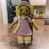 The Lady from Jaipur. Arts, Crafts, To, Design, Fiber Arts, and Crochet project by Hermien Pellissier - 06.24.2021