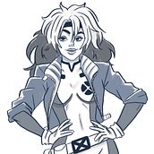 My project in Female Character Design for Comics course. Character Design, Comic, Drawing, and Traditional illustration project by Karina Nesterova - 06.27.2021