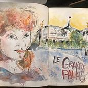 My project in Artistic Watercolor Sketching: Dare to Express Your Ideas course Ein Projekt aus dem Bereich Traditionelle Illustration, Skizzenentwurf, Kreativität, Zeichnung, Aquarellmalerei und Sketchbook von Jerie Artz - 28.06.2021