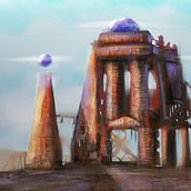 Meu projeto do curso: Concept Art para videogames. Een project van Traditionele illustratie, Digitale illustratie, Videogames,  Concept art y Videogame-ontwerp van Mathias Duarte - 30.06.2021
