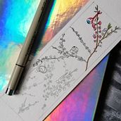 Separador de libros. Un progetto di Illustrazione tradizionale, Pittura e Pittura ad acquerello di tomoe_v - 28.08.2020
