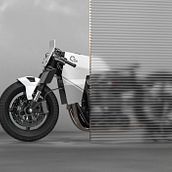 Yamaha XS 650 Cafe Racer Concept R. Un progetto di Design di automobili, Design industriale, Product design, 3D, Progettazione 3D, Modellazione 3D e Design di Alex Casabò - 30.06.2021