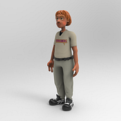 My project in Creation of Characters: From 2D to 3D course. 3D, Character Design, 3D Character Design, and 3D Design project by Peter Paul - 07.11.2021