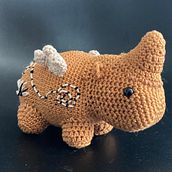 Mi Proyecto del curso: Diseño y creación de amigurumis. Un progetto di Artigianato, Design di giocattoli, Fiber Art, DIY e Uncinetto di Ariel Nine - 30.06.2021