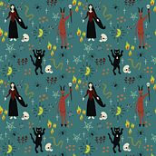 Mi Proyecto del curso: Brujería . % Melissa Ramirez Morgado tarafından hazırlanan Tasarım, Geleneksel illüstras, on, Desen Tasarımı, Ve Baskı projesi - 06.30.2021