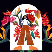 Meu projeto do curso: Ilustração flat com Photoshop. Traditional illustration, Digital Illustration, and Digital Painting project by Lucas Machado - 07.01.2021