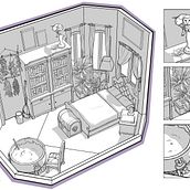 Personal Project I Witch room . % Julia Fernández tarafından hazırlanan Geleneksel illüstras, Ve on projesi - 07.01.2021