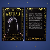 Mi propuesta de diseño para "Aquitania - Eva García Sáenz de Urturi". Un proyecto de Diseño, Dirección de arte, Diseño editorial, Diseño gráfico y Encuadernación de María Gallardo - 01.07.2021