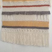 Mi Proyecto del curso: Macramé: nudos básicos y complejos . Un projet de Création d'accessoires, Design d'intérieur, Décoration, Art textile , et Macramé de glovi_27 - 03.06.2021