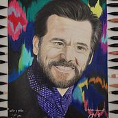 Mi Proyecto del curso:  Retrato realista con lápices de colores. Traditional illustration, Fine Arts, Pencil Drawing, Drawing, Portrait Drawing, Realistic Drawing, and Artistic Drawing project by Andrea Moreno - 06.30.2021