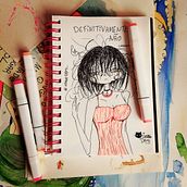 Projetos antigos . Traditional illustration project by Bruna Pellegrina - 12.29.2019