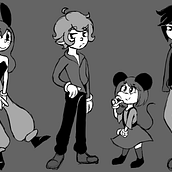 Mi Proyecto del curso: Diseño de personajes retro para animación. Animation, 2D Animation, and 3D Character Design project by Anirak Acosta - 07.02.2021