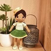 Mi Proyecto del curso: Amigurumi: diseño de ropa, pelo y complementos. Un proyecto de Artesanía, Diseño de juguetes, Tejido y Crochet de mariangelesvg_madv - 03.07.2021