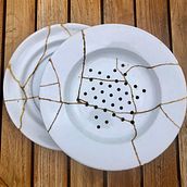 My project in Introduction to Kintsugi: Repair Your Pottery with Gold course. Arts, Crafts, Fine Arts, Ceramics, and DIY project by depeterkoning - 07.03.2021