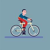 My Second project in Animation and Design of Characters in After Effects course. Motion Graphics, Traditional illustration, and Design project by EL BOUNI OTHMAN - 07.03.2021