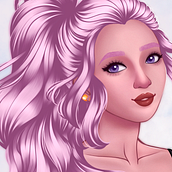 My project in Female Character Portraits in Procreate course. Traditional illustration, Digital Illustration, and Digital Drawing project by Linh Nguyen - 07.02.2021